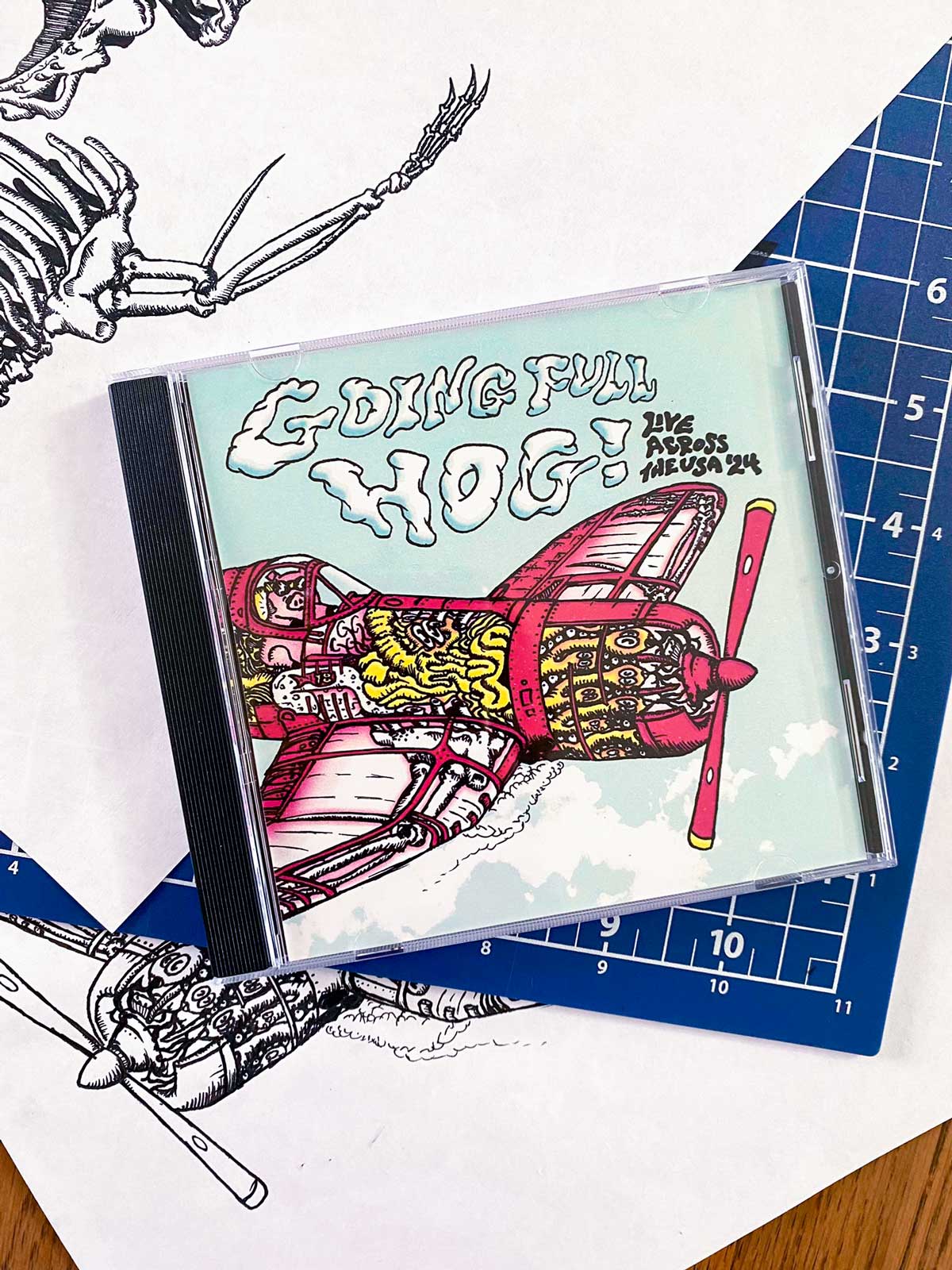 Going Full Hog Album Jewel Case